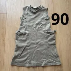 ブリーズ　ワンピース　ノースリーブ