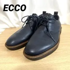 ECCOエコー ST.1 HYBRID PLAIN TOE TIEレザー