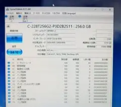 ！正常！Crucial クルーシャル M.2 SATA SSD 256GB