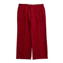ハガー ビンテージ スラックス 2タックパンツ 赤 ワイドパンツ 90s 00s