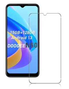 DOOGEE N50 ガラスフィルム 保護フィルム 強化ガラス 飛散防止 9H