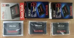 SanDisk SSD 3個セット 256GB 128GB 2.5インチ