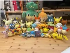 激レア　ポケモン　ピカチュウ　ピチュー　ニャース　マリル　等身大　ぬいぐるみ 激レア ポケモン ピカチュウ ピチュー ニャース マリル 等身大