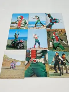 仮面ライダーV3カード9枚