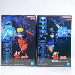 NARUTO-ナルト- EFFECTREME 2体セット ナルト サスケ