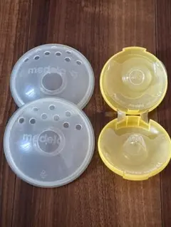 medela 授乳用シールド 透明・黄色