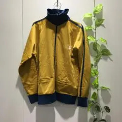 【ウィルソン】黄×青 バイカラージャージ トラックジャケト Mサイズ スポーツ