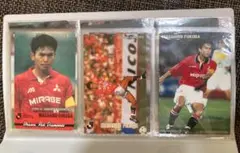 Jリーグカード　浦和レッズ21枚セット＋ホルダー
