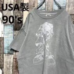 USA製 90s 後染め Tシャツ ヒップホップ SKATE スケート