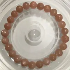 オレンジサンストーンブレスレット8ミリ