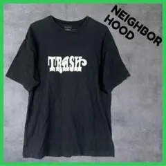 NEIGHBORHOOD ネイバーフッド 半袖 プリント Tシャツ 黒