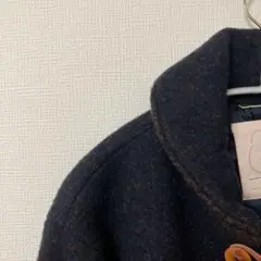 パラスパレス ローモンド杢 メルトン ワッシャー ラウンド衿 コート