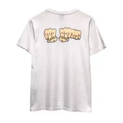 NEW ERA ニューエラ×トイマシーン　半袖Tシャツ　デカロゴ　ホワイト　M