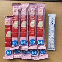 明治 ステップらくらくキューブ期限 2025.012 9袋＋おまけ1本　ぐんぐん