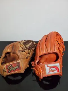 スラッガー 内野手外野手セット 軟式野球 大人 刺繍無し