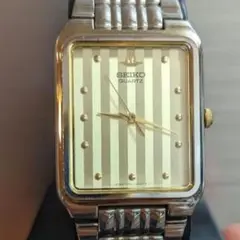 SEIKO GALAXY ピンホールストライプ V701-5K90 稼働品