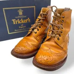 美品　トリッカーズ　MALTON カントリーシューズ　5180 レザー　5h