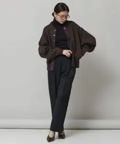 22AW Curensology <u0026RC>スタジアムニットジャケット
