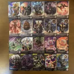 ガンバレジェンズSR/CPカードセット（エネミー、アイテム、イベント）