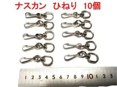 ナスカン ひねり 10個