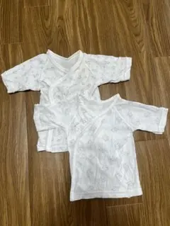 新生児用　短肌着2枚セット