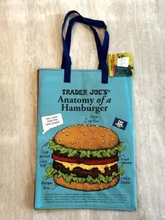 Trader Joe's エコバッグ ハンバーガー・タイプライター