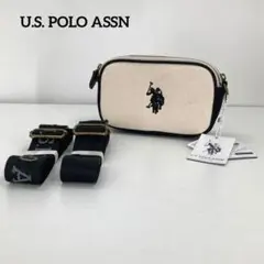 新品未使用　U.S. POLO ASSN　ショルダーポーチ　ポシェット　ホワイト