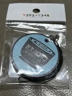 リコリス・リコイル 喫茶リコリコ丸看板型木製根付 約直径45mm 木製