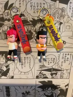 SLAM DUNK スラムダンク コミカルダブルキーホルダー 桜木花道　2点