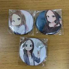 アニメキャラクター バッジ 3個セット