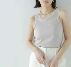 ナチュラルビューティーベーシック　Wingコラボカップ付きアメスリタンク
