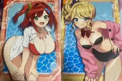 ①ドルフィンウェーブ　webくじ B賞 ビジュアルパネル 入華 桐利セット