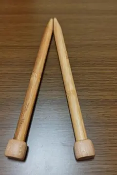 クロバー 15mm 棒針 竹製
