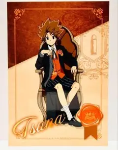 沢田綱吉 ツナ ブロマイド 東京アニメセンター リボーン