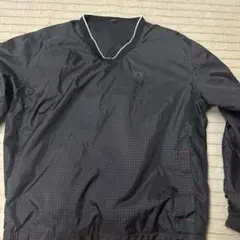 黒 チェック柄 長袖ジャケット