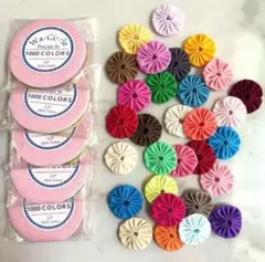 ルシアン　Wa-Circle サークルカットクロス　ヨーヨー　30枚入×5個　①