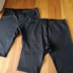 LAD WEATHER ブラックインナータイツ Mサイズ 2枚セット