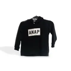 ANAP ブラック パーカー