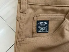 新品POINTER エプロン付き ダック地 ペインター パンツ　ワーク90s 新品POINTER エプロン付き ダック地 ペインター パンツ ワーク90s