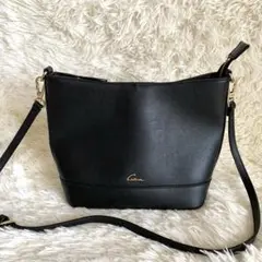 SMIRNASLI GEMショルダーバッグ 黒 レザー