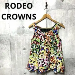 RODEO CROWNS ロデオクラウンズ デジタルグラスチュニック M