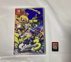 Switch スプラトゥーン3(Splatoon3)ソフト+パッケージ