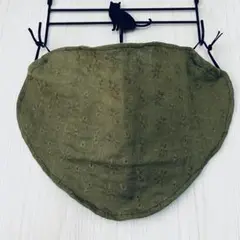 爽やか快適天然素材☆ダブルガーゼフェイスベール☆コットンレースフェイスカバー