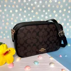COACH コーチ ショルダーバッグ 新品 新作 ダークブラウン ブラック