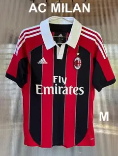 13-14 ACミラン バロテッリ ユニフォーム M adidas ACミラン 13/14 UCL ユニフォーム ホーム 長袖 レプリカ
