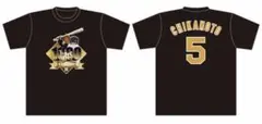 阪神タイガース　近本光司　1000本安打記念Tシャツ　Mサイズ　背面プリント有