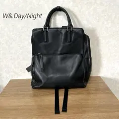 W&.Day/Night リュック　ビジネスリュック　ブラック