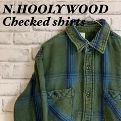 N.HOOLYWOOD N.ハリウッド チェックシャツ ネルシャツ