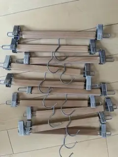 IKEA ハンガー クリップ付き 10本セット