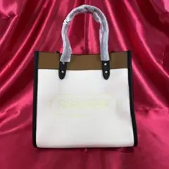 新品 COACH コーチ フィールドトート ミニ ホワイト 2way